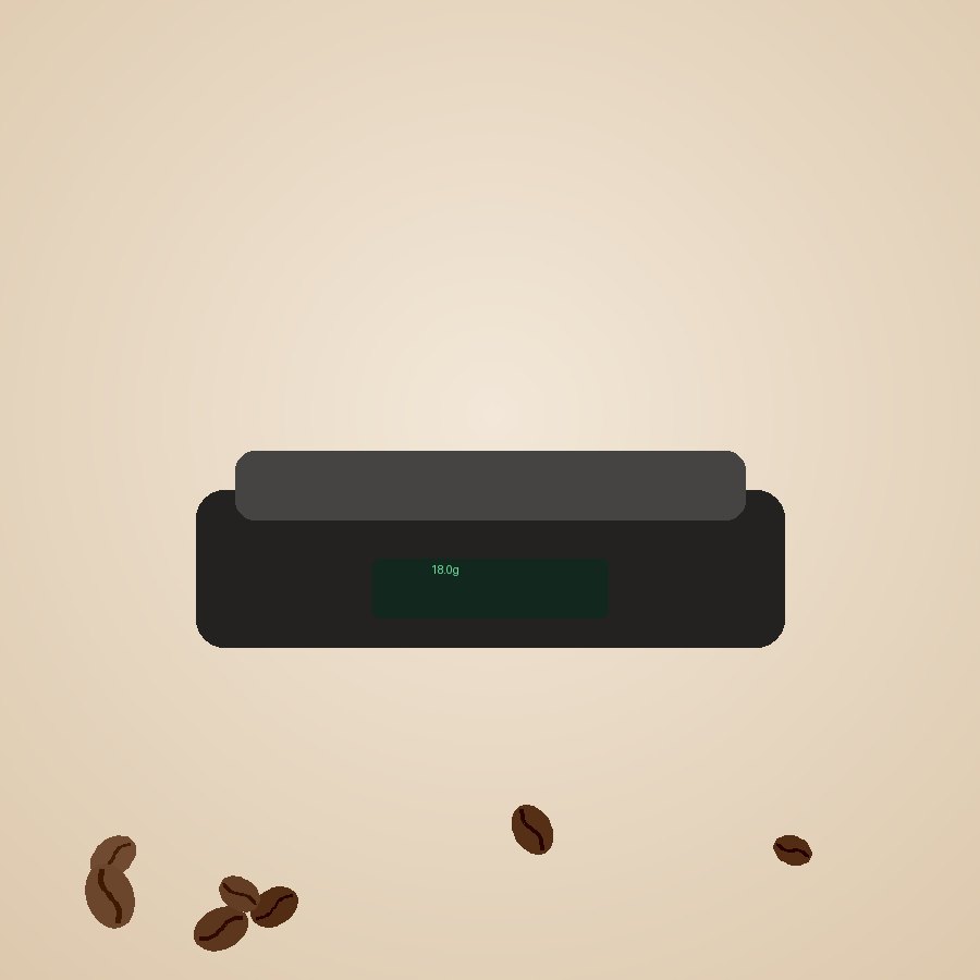 ترازوی قهوه با تایمر 0.1 گرم